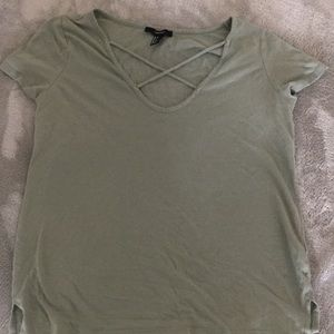 Cross Chest Shirt